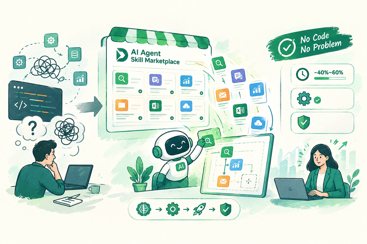 AI agent skill marketplace là gì?