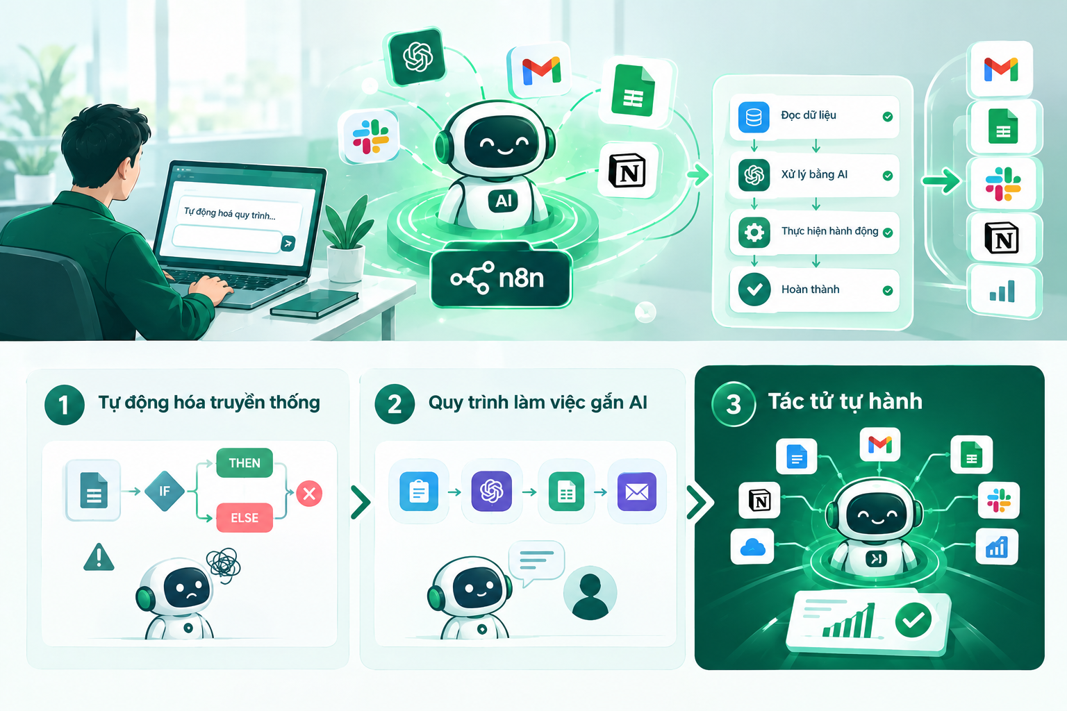 AI Agent Automation là gì trong thực tế của doanh nghiệp?