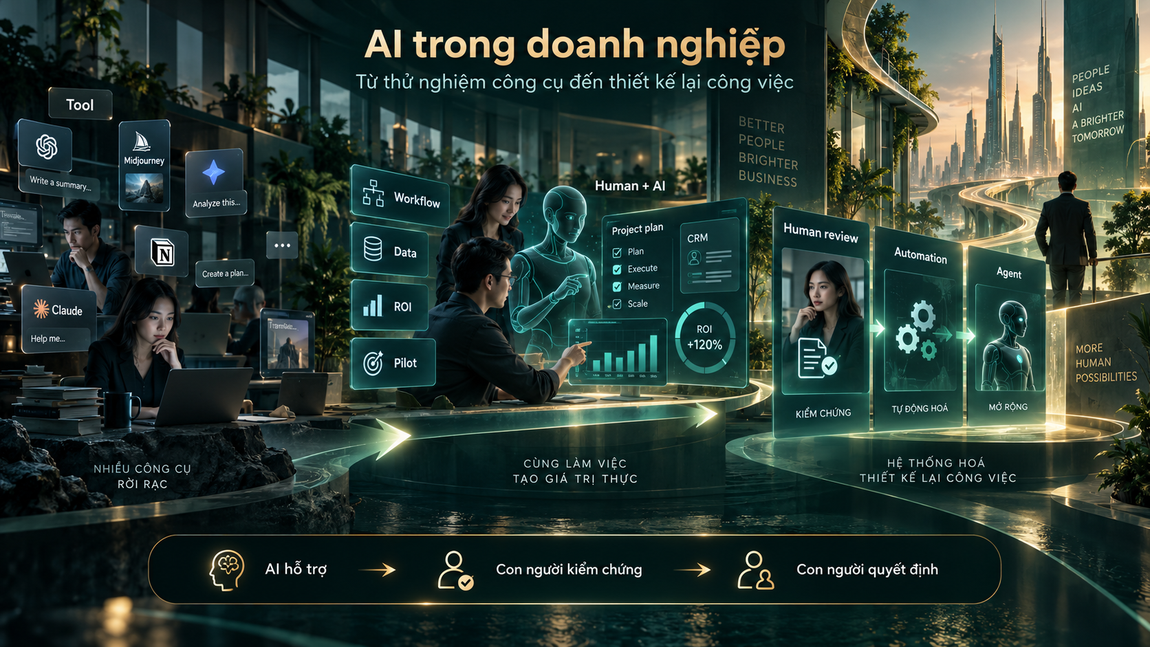 Xu hướng phát triển AI trong doanh nghiệp sẽ đi về đâu?