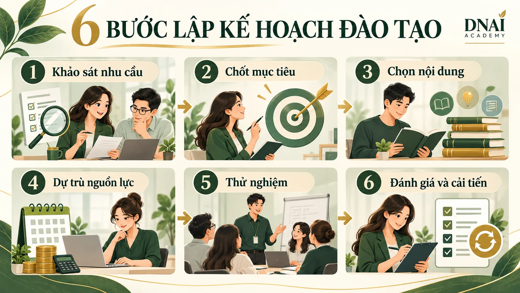 Có thể tổ chức bài thực hành AI nào cho đội ngũ?