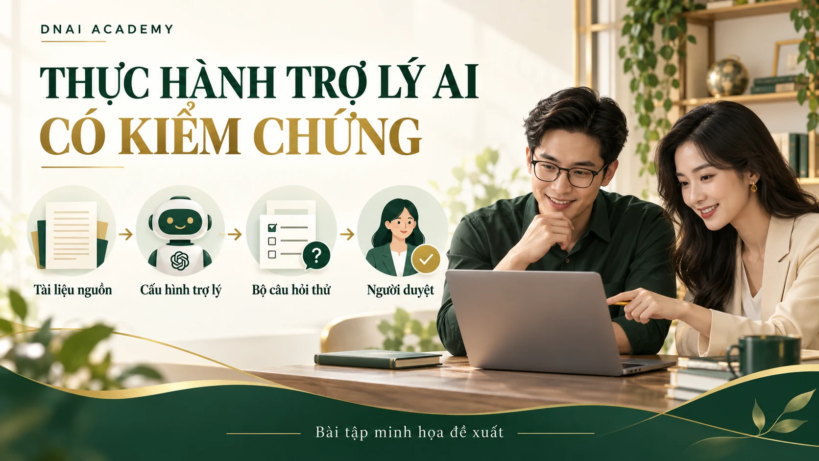 “Huấn luyện AI” trong tên khóa học có thể nghĩa là gì?