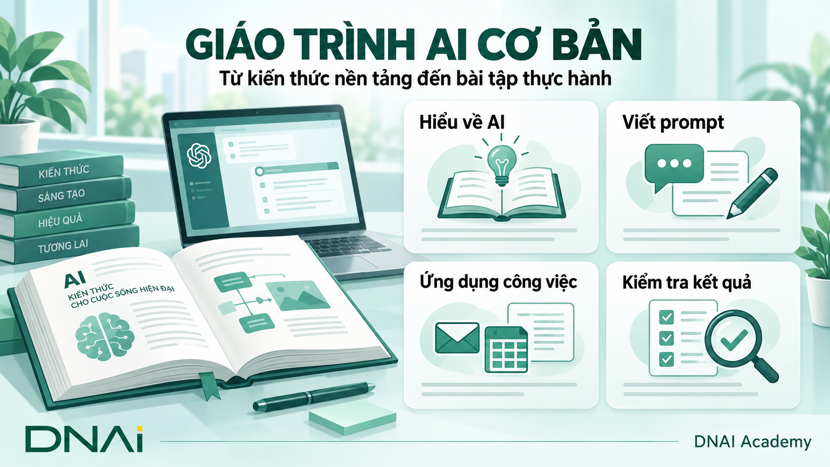 Giáo trình AI cơ bản của DNAI Academy có những gì?