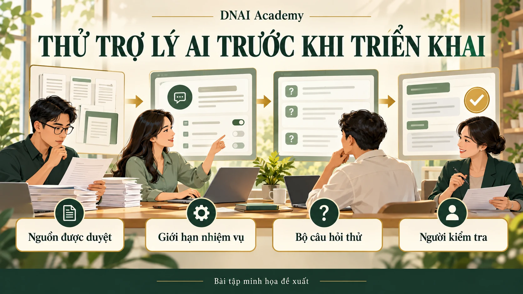 Bạn muốn đào tạo người dùng hay thay đổi hệ thống AI?