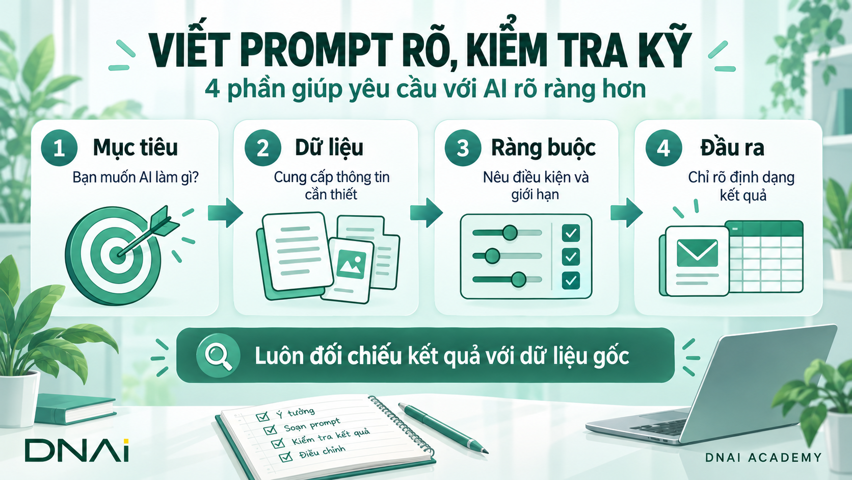 Chọn tài liệu học AI theo việc bạn muốn làm được